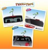 Tenna Tops (Fat Style Antenna)  Snowman (Green) / Cute Dashboard Accessory 